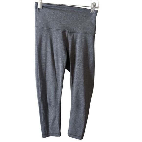 LULULEMON ATHLETICA Wunder Under Crop (Hi-Rise) 'Luxtreme 21" Size 6 - Picture 3 of 4